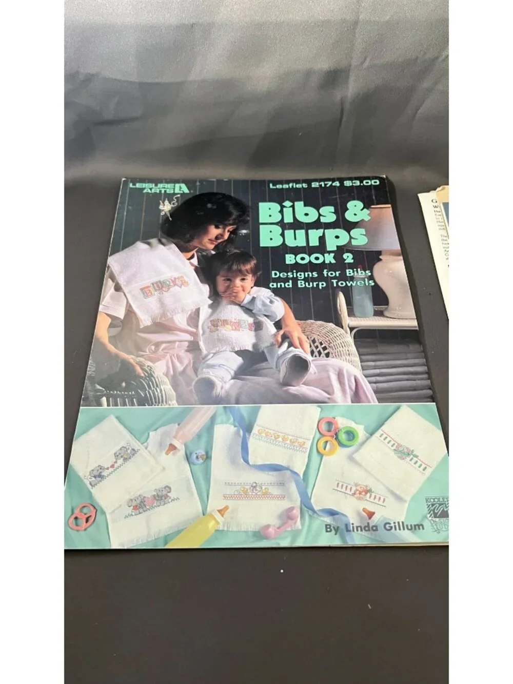 Vintage Cross-Stitch Leaflets Bundle Canterbury Designs Baby Patterns